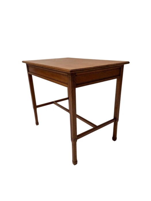 Arts & Crafts Writing Table by Johann Georg van Caspel for H.F. Jansen & Zonen